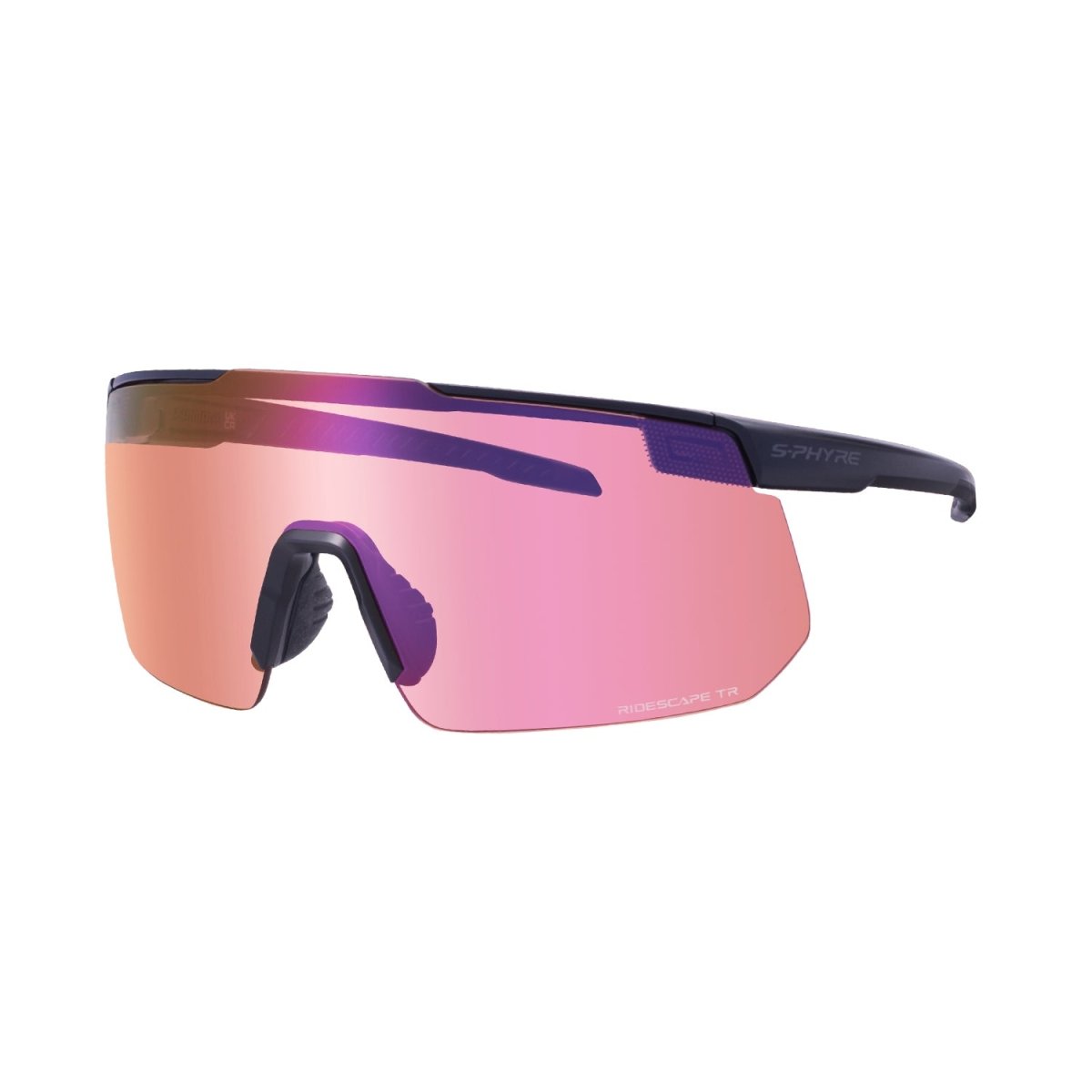 Lente Shimano S-Phyre RideScape Trail Matte Black Talla S - FIERRIDE