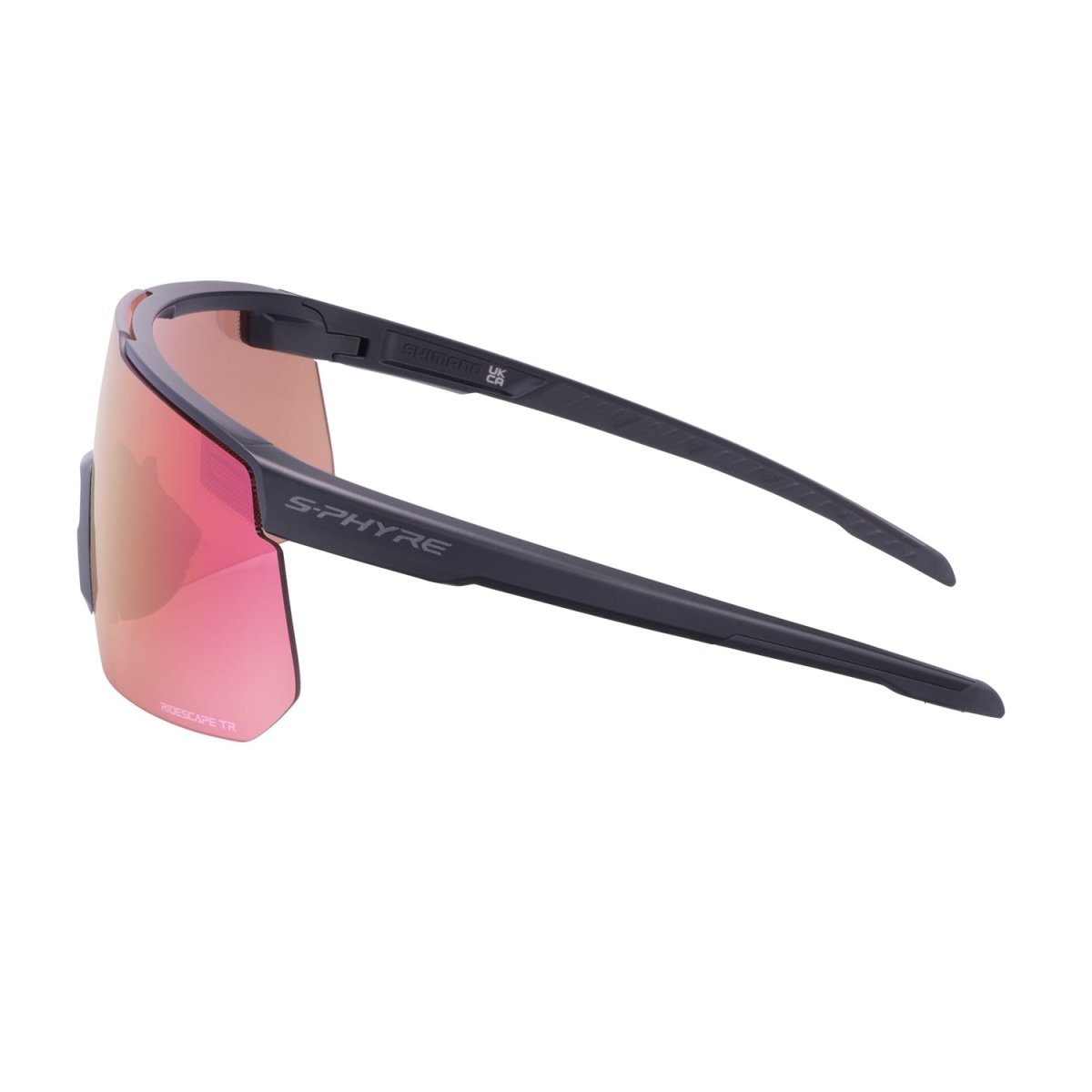 Lente Shimano S-Phyre RideScape Trail Matte Black Talla S - FIERRIDE