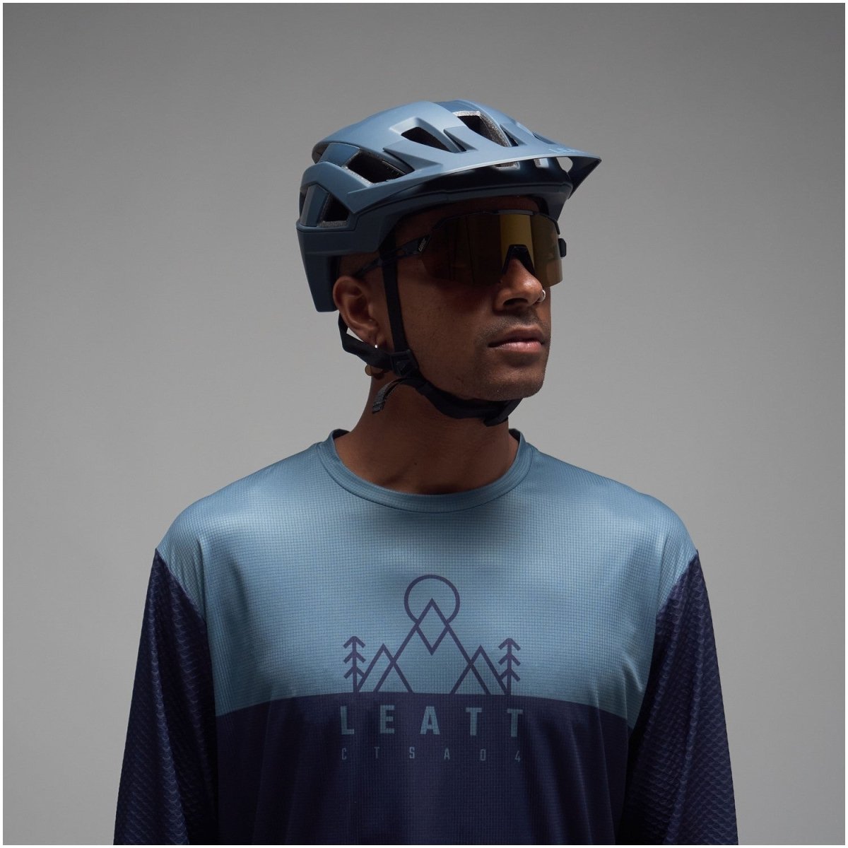 Lentes Leatt RideViz Lite Azul Iriz Platino 10 VLT MTB - FIERRIDE