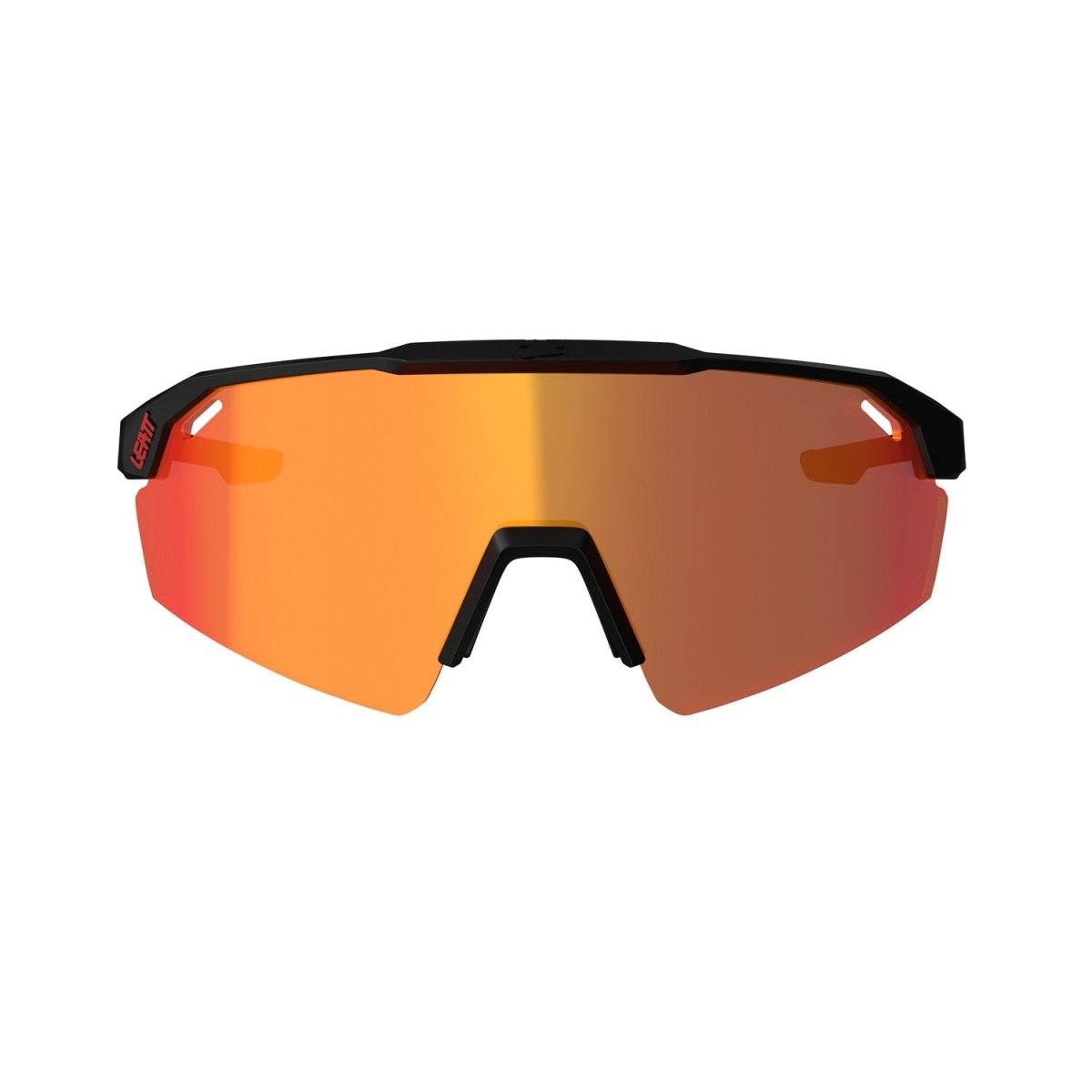 Lentes Leatt SpeedViz Lite Negro Satinado Iriz Rojo 13 VLT - FIERRIDE