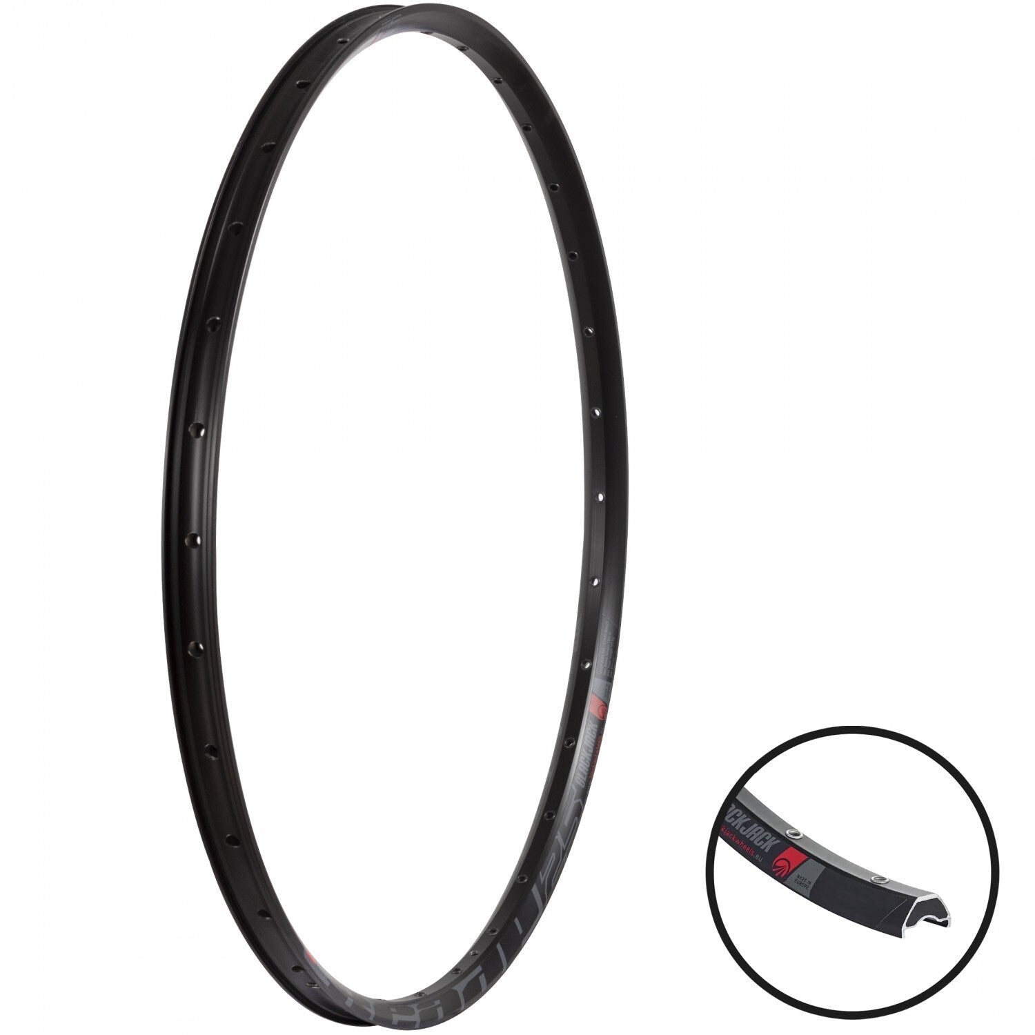 Llanta 27.5 Black Jack Tubeless Ready ASY 32h - FIERRIDE