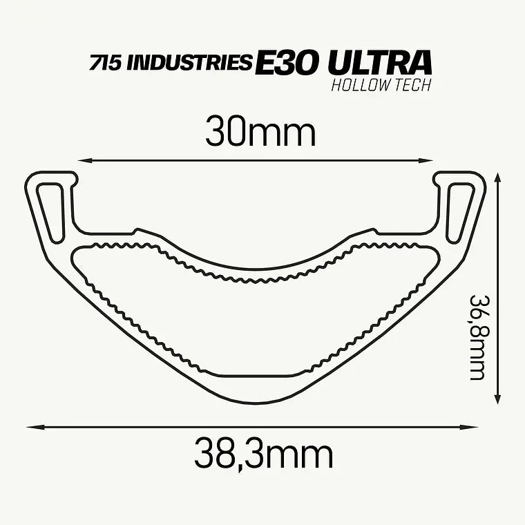 Llanta 715 Industries E30 Ultra aro 29 - FIERRIDE