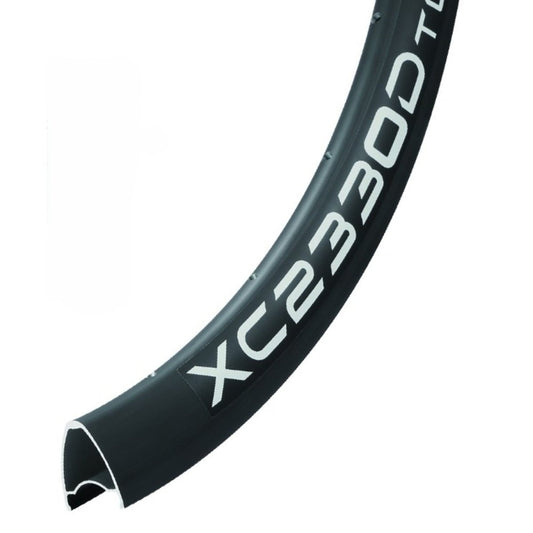 Llanta Weinmann XC2330D Tubeless Gravel 700C 28H Negra - FIERRIDE