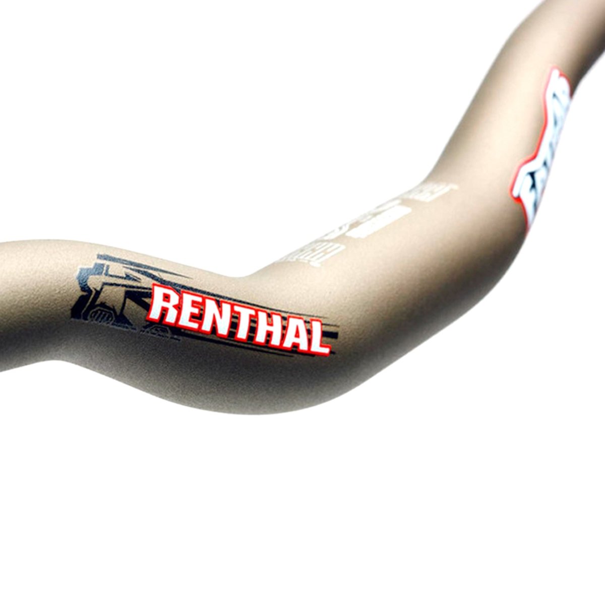 Manubrio Renthal Fatbar Lite 740mm Rise 10 Dorado 31.8mm - FIERRIDE