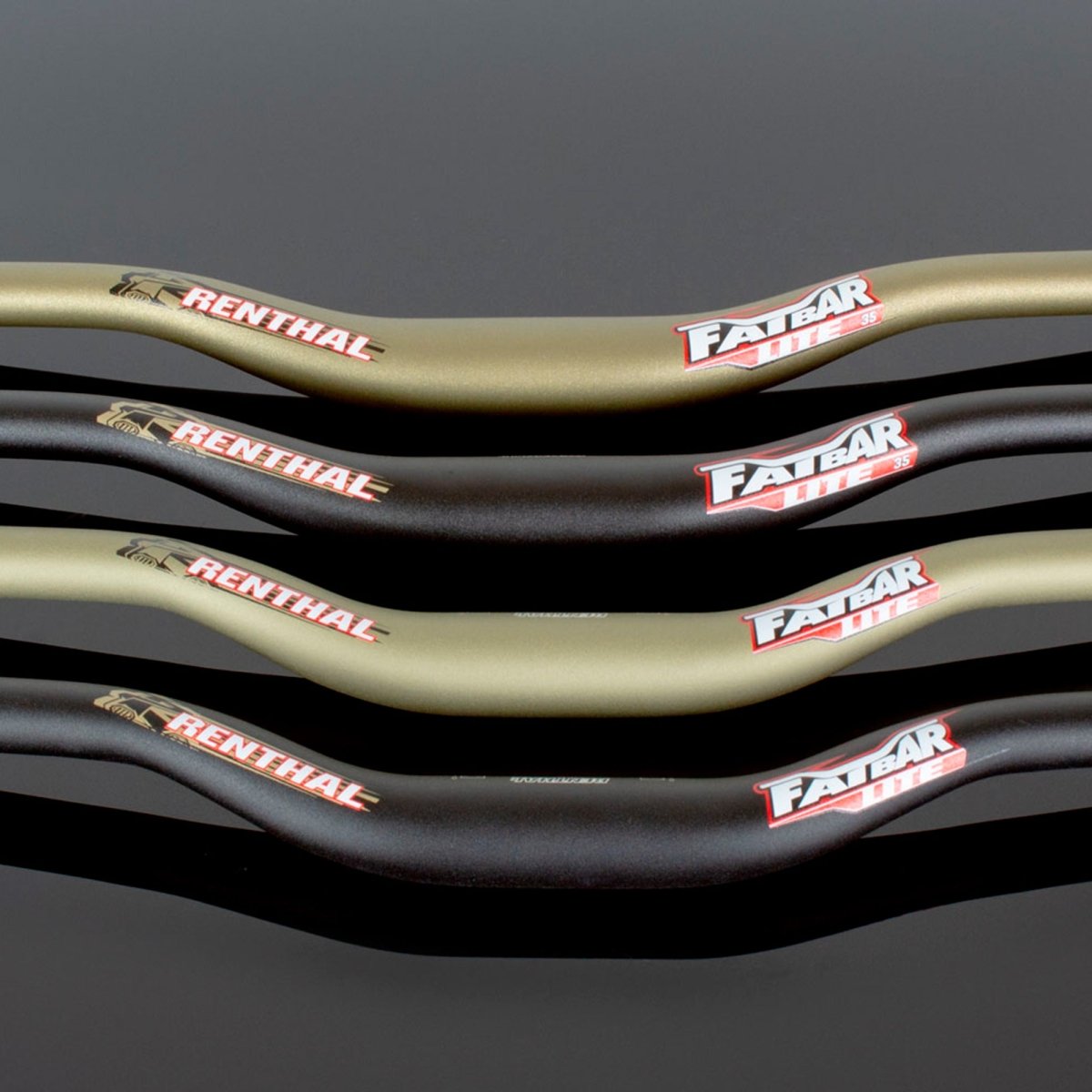 Manubrio Renthal Fatbar Lite 780mm Rise 0 Dorado 31.8mm - FIERRIDE
