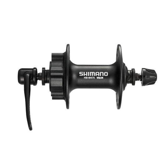 Maza Delantera Shimano HB - M475 36H 6 Pernos QR 100mm Negra - FIERRIDE