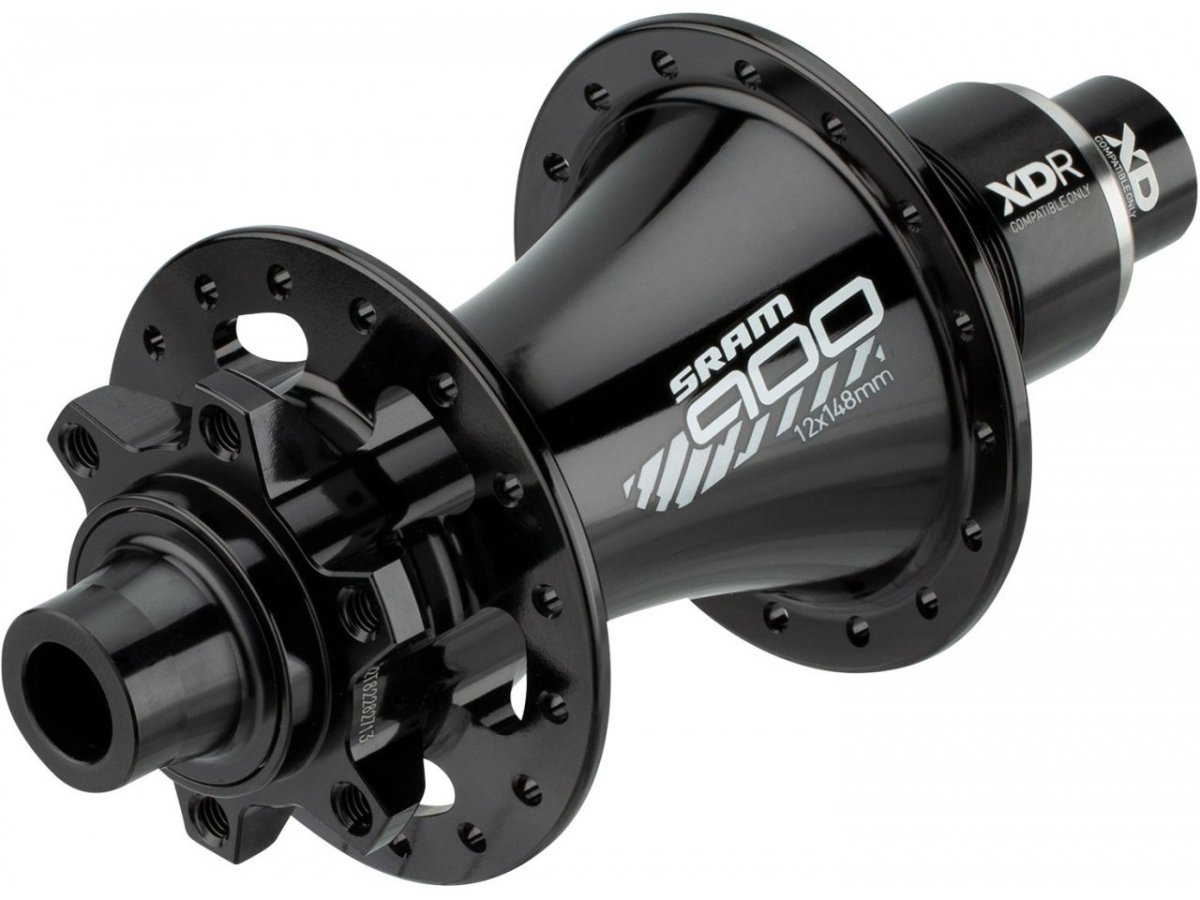 Maza SRAM 900 A1 12x148mm 32H XDR Disco 6P Aluminio Negro - FIERRIDE