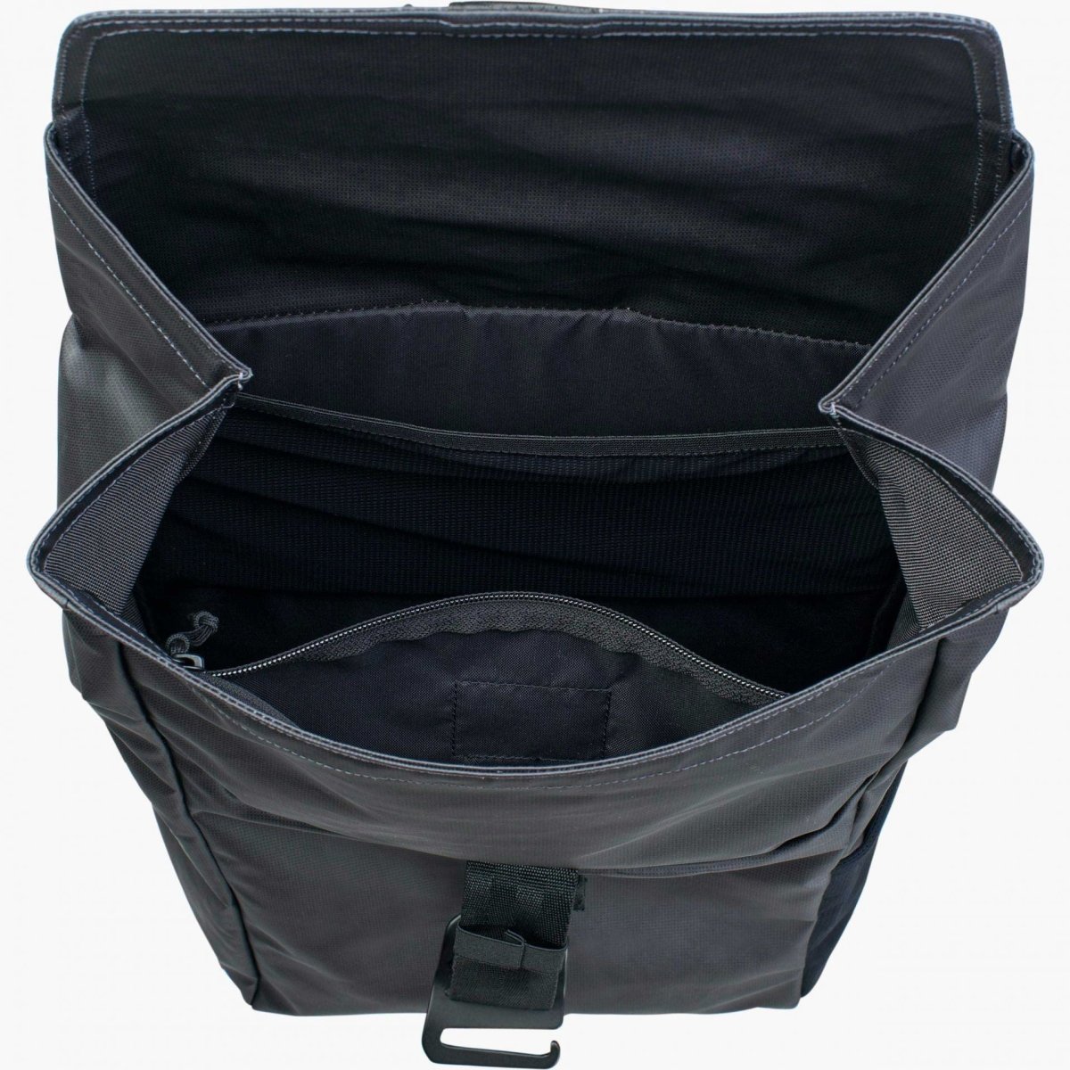 Mochila EVOC Duffle 16L Gris Carbón – Bolso Deportivo MTB - FIERRIDE