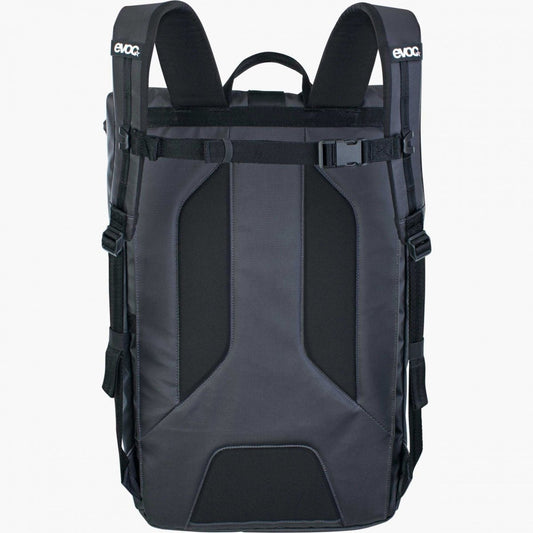 Mochila EVOC Duffle 16L Gris Carbón – Bolso Deportivo MTB - FIERRIDE