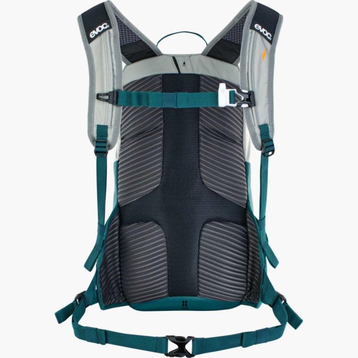 Mochila EVOC E-Ride 12L Hidratación MTB Gris Petróleo - FIERRIDE