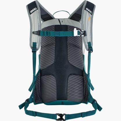 Mochila EVOC E-Ride 12L Hidratación MTB Gris Petróleo - FIERRIDE