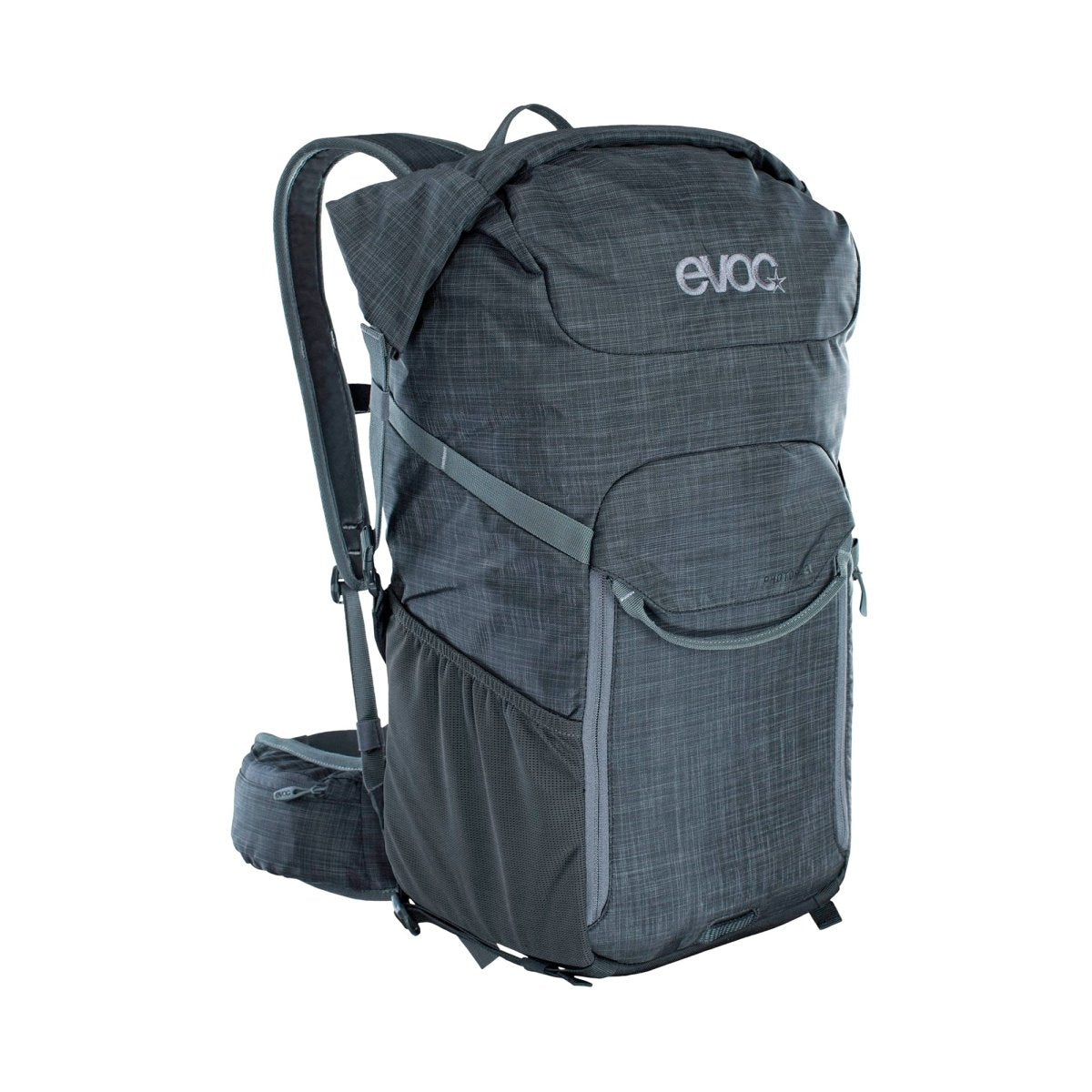 Mochila EVOC Photop 22L Heather Carbon Gris - FIERRIDE