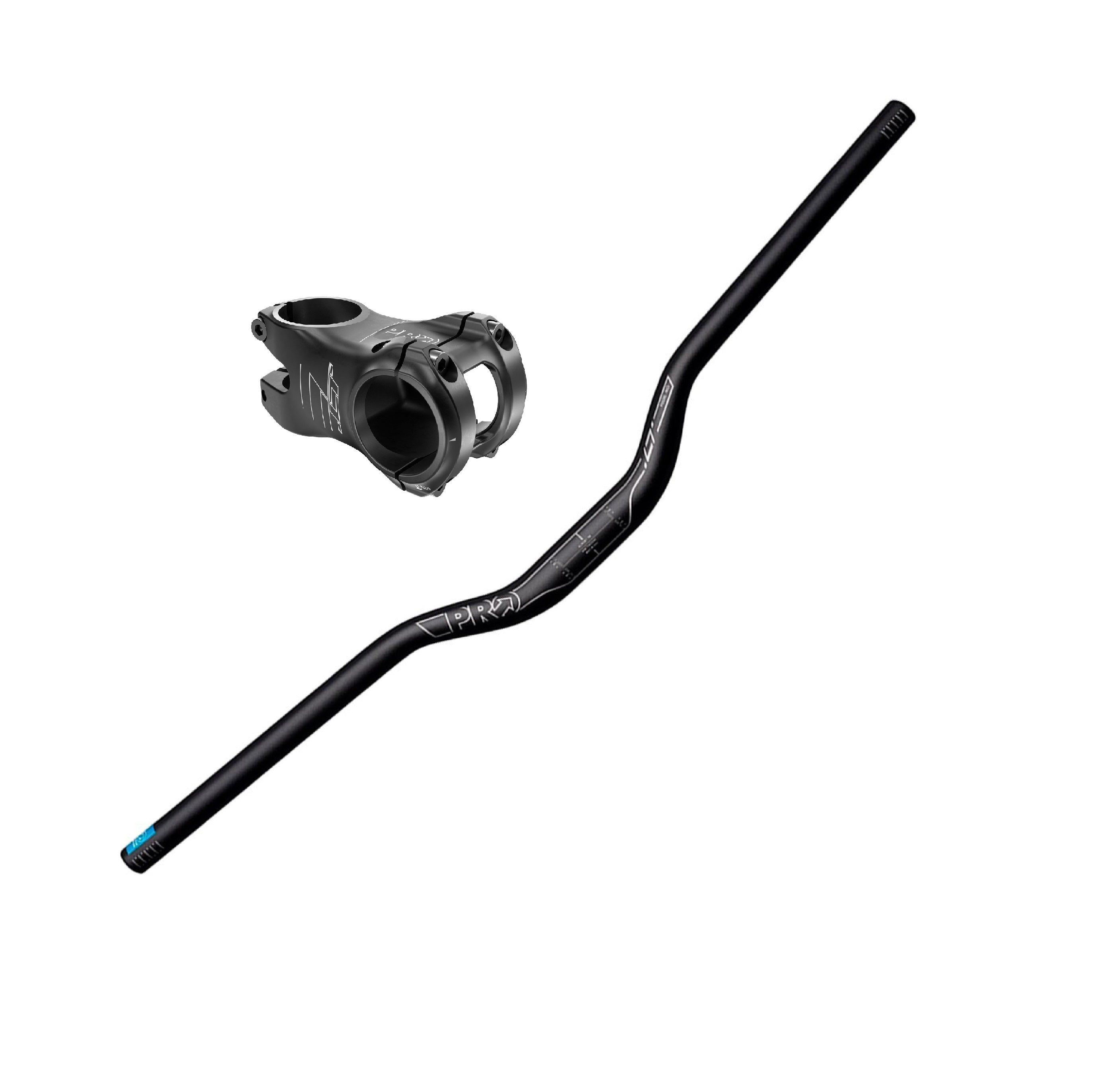 Pack Cockpit PRO High Rise 40mm 31.8 v1 (Manubrio + Potencia) - FIERRIDE