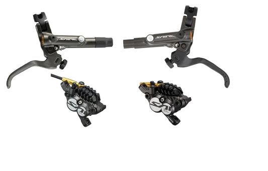 Pack completo frenos Shimano Saint BR - M820 4 pistones (Delantero + trasero) - FIERRIDE