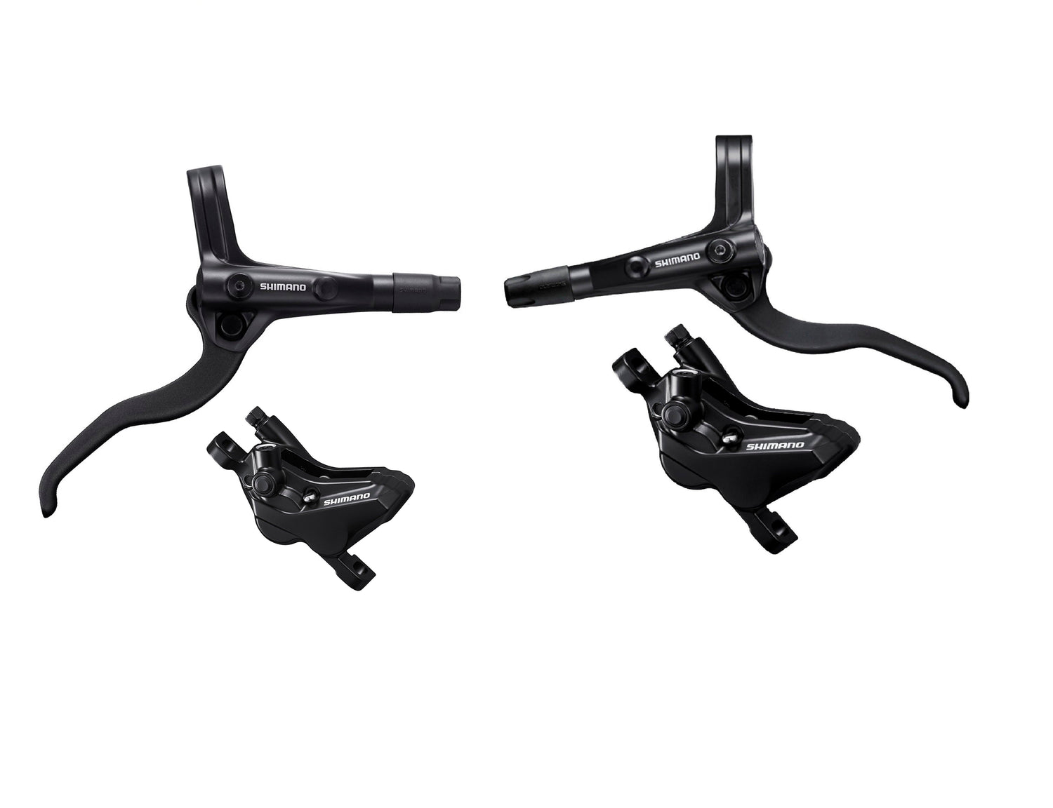 Pack de Freno Shimano 4 pistones BL - MT401 / BR - MT420 (Delantero + Trasero) - FIERRIDE