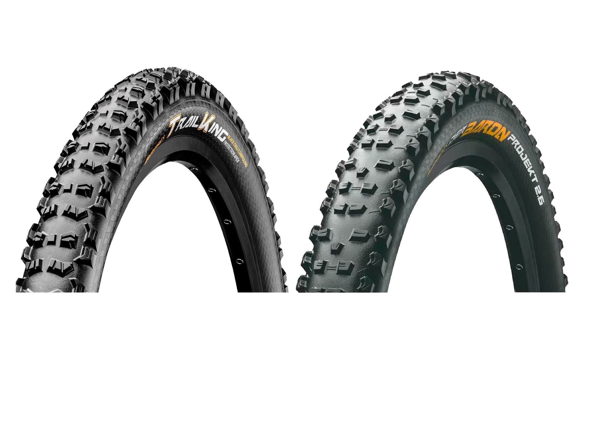 Pack DH Agresivo neumáticos Continental 27,5 Trail King + Der Baron - FIERRIDE