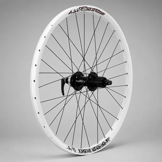 Pack Rueda Trasera 26 Alexrims + Maza Shimano Deore HB - M6000 Center Lock - FIERRIDE