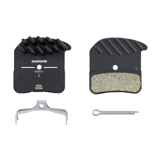 Pastilla de freno Shimano H03A - RF Resina con aletas (Ice - Tech) – 4 Pistones - FIERRIDE