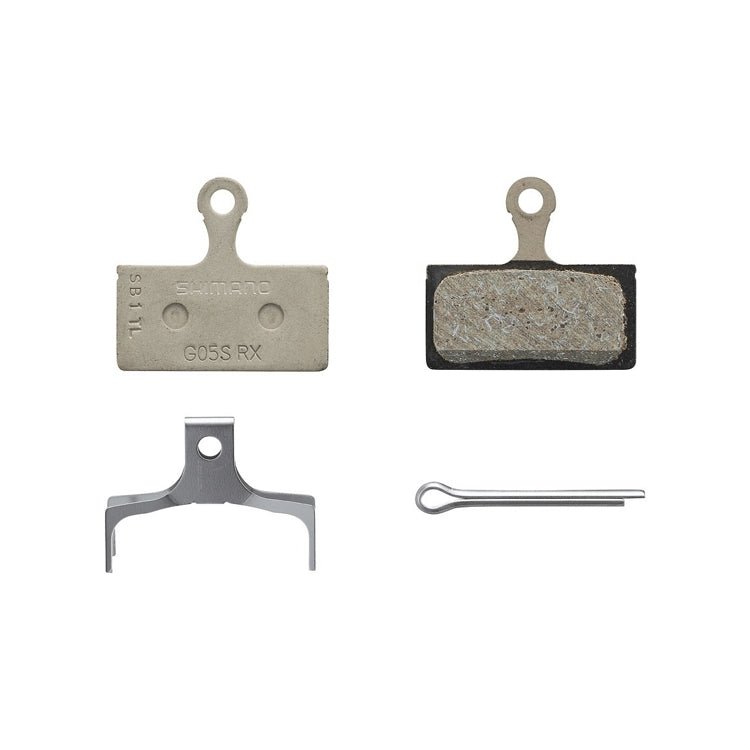 Pastilla Freno Shimano G05S-RX Resina sin aleta con resorte - FIERRIDE