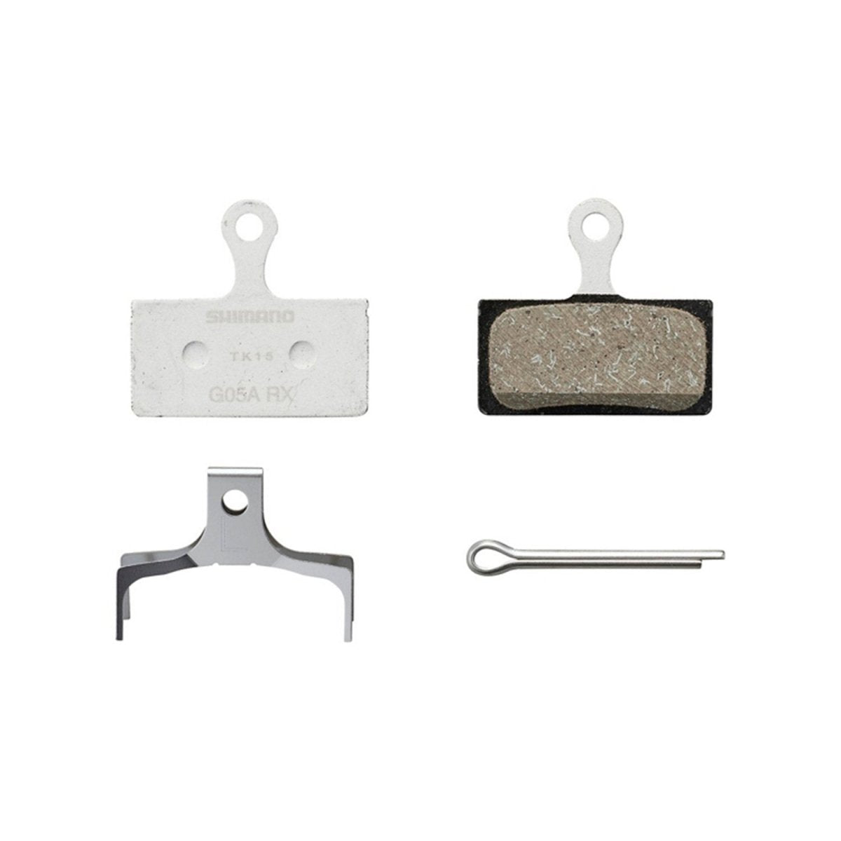 Pastillas Freno Shimano G05A-RX Resina Sin Aleta 25 Pares - FIERRIDE