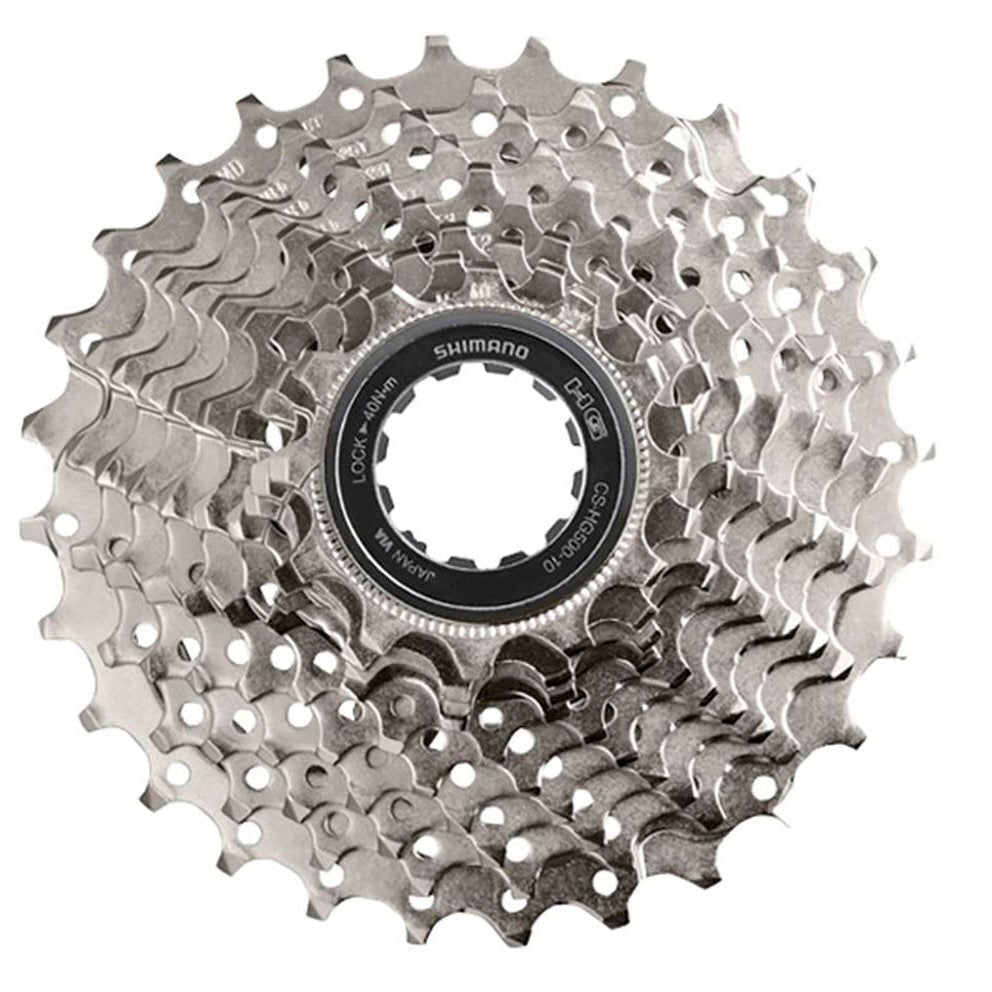 Piñón Cassette Shimano Tiagra CS-HG500-10, 10 Vel. (11-34T) - FIERRIDE