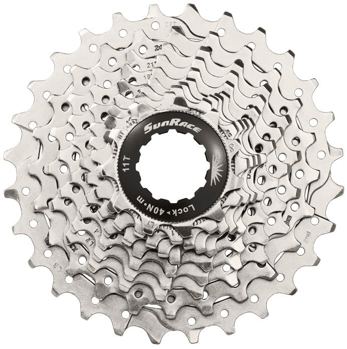 Piñón Cassette SunRace CSRS0 10V 11-32T plateado - FIERRIDE