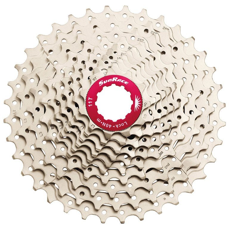 Piñón Cassette SunRace CSRX1 11V 11-36T plateado - FIERRIDE