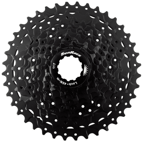 Piñón Cassette SunRace M980 9V 11-40T negro - FIERRIDE