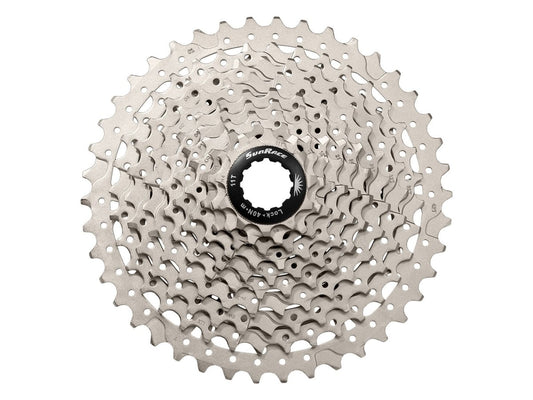 Piñón Cassette SunRace MS2 10V 11-42T plateado - FIERRIDE