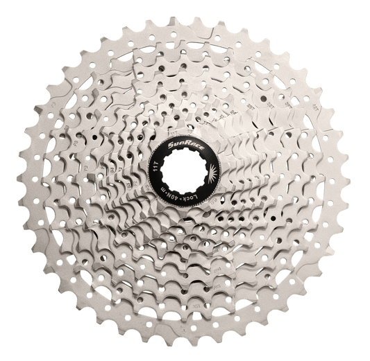 Piñón Cassette SunRace MS8 11V 11-46T plateado - FIERRIDE