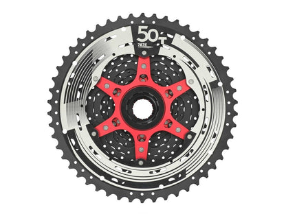 Piñón Cassette SunRace MZ91X 12V 10-50T (XD) negro - FIERRIDE