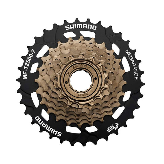 Piñon Shimano 7 V. Mf-Tz500-7 (14/34) 14-16-18-20-22-24-34T Granel - FIERRIDE