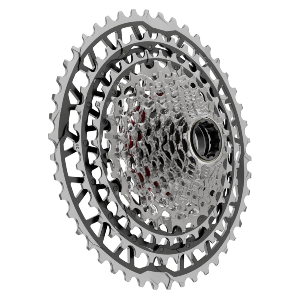 Piñón SRAM XDR Force E1 XPLR Flattop XG1371 13V 10-46T Plateado - FIERRIDE