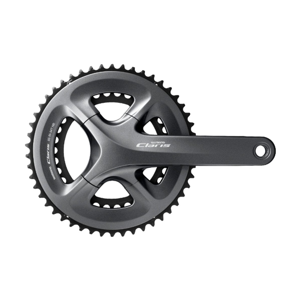 Plato Shimano Claris FC-R2000 Compact 170mm 2 piezas 8V - FIERRIDE