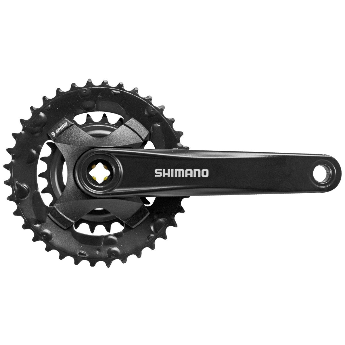 Plato Shimano FC-MT101-2 9 vel 170mm 36-22T doble corona - FIERRIDE