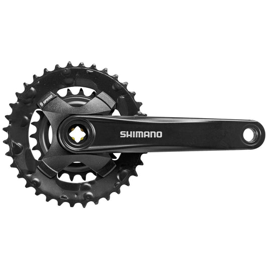 Plato Shimano FC-MT101-2 9 vel 170mm 36-22T doble corona - FIERRIDE