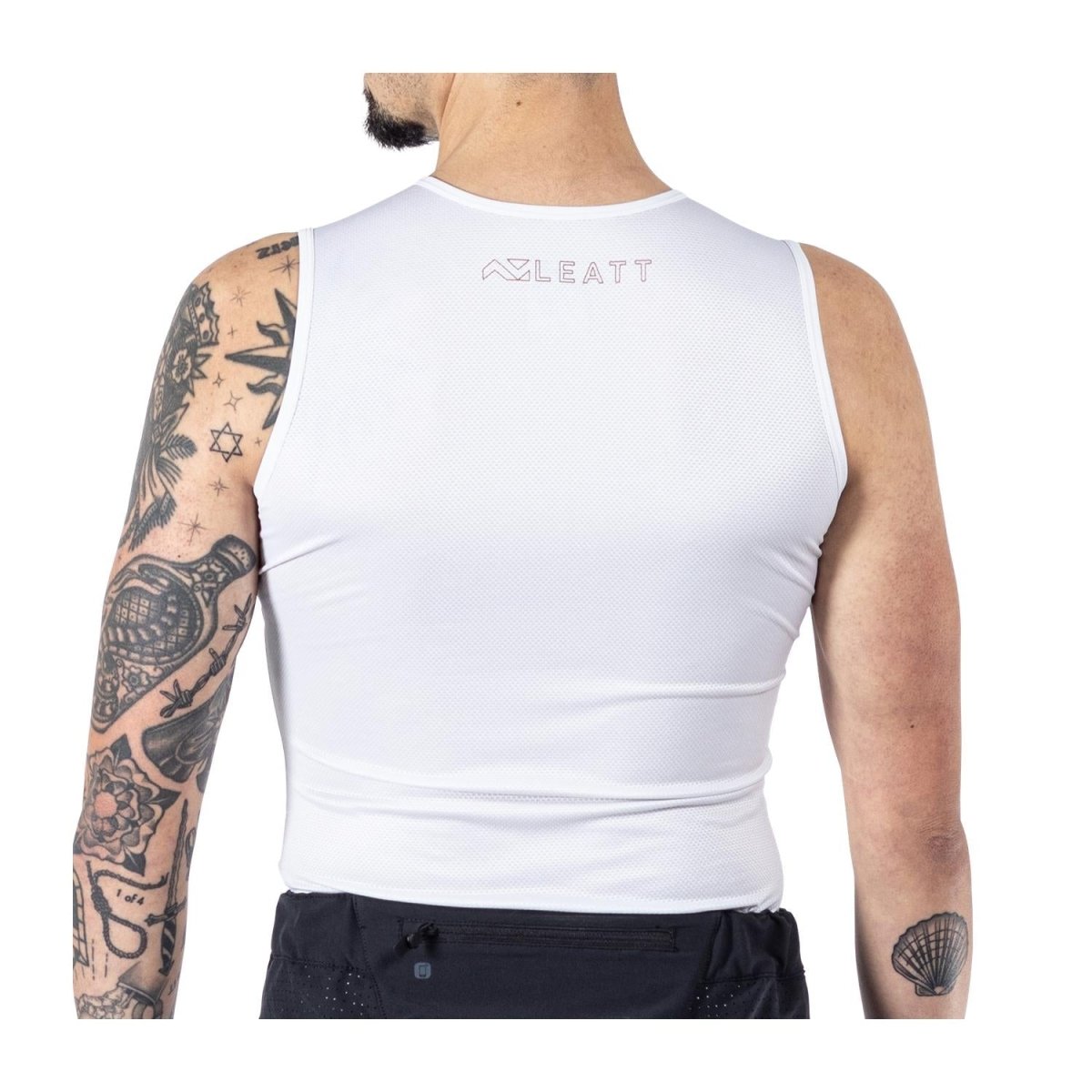 Polera Leatt Primera Capa Sin Mangas V25 Blanco XS - FIERRIDE