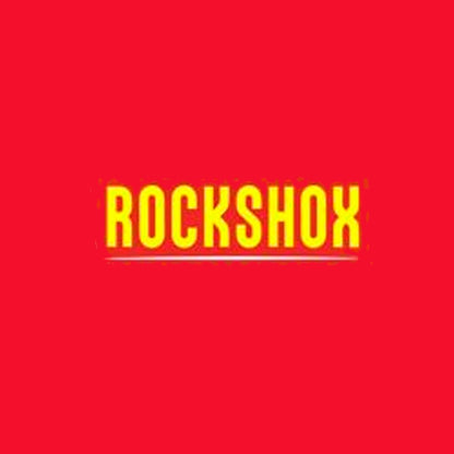 Polera Rockshox paint brush logo rojo M - FIERRIDE