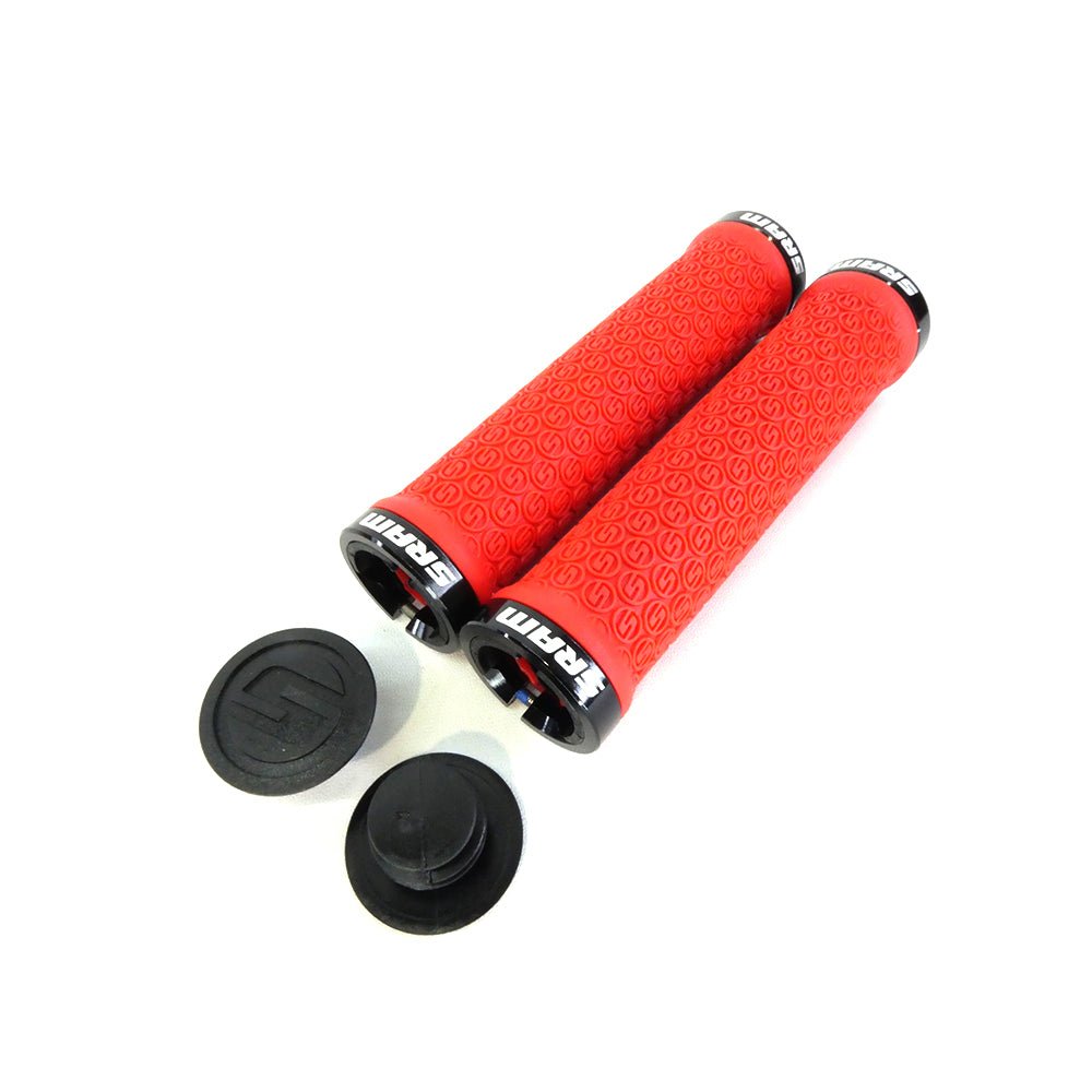 Puños SRAM DH Doble Lock On 139mm Rojo MTB - FIERRIDE