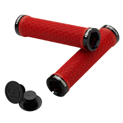 Puños SRAM DH Doble Lock On 139mm Rojo MTB - FIERRIDE