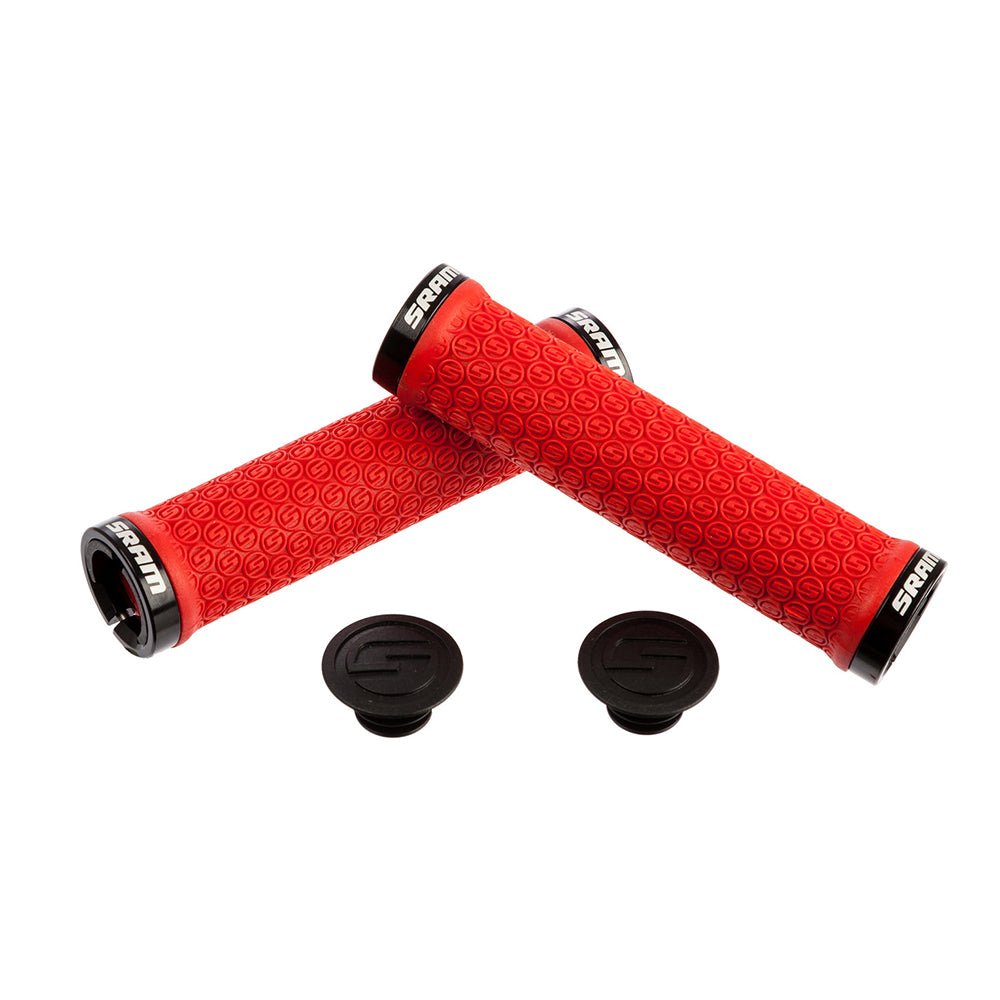 Puños SRAM DH Doble Lock On 139mm Rojo MTB - FIERRIDE