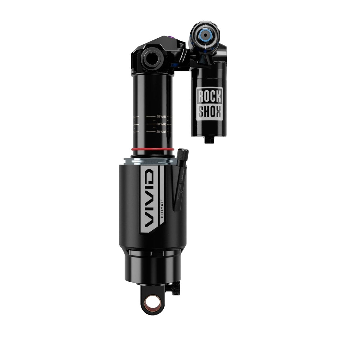 RockShox Vivid Ultimate RC2T Air 205x65mm Trunnion - FIERRIDE