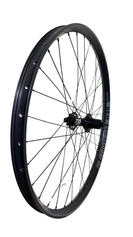 Rueda armada trasera 715Ind Enduro H30 + maza trasera 715Ind Trail 12x148 - FIERRIDE