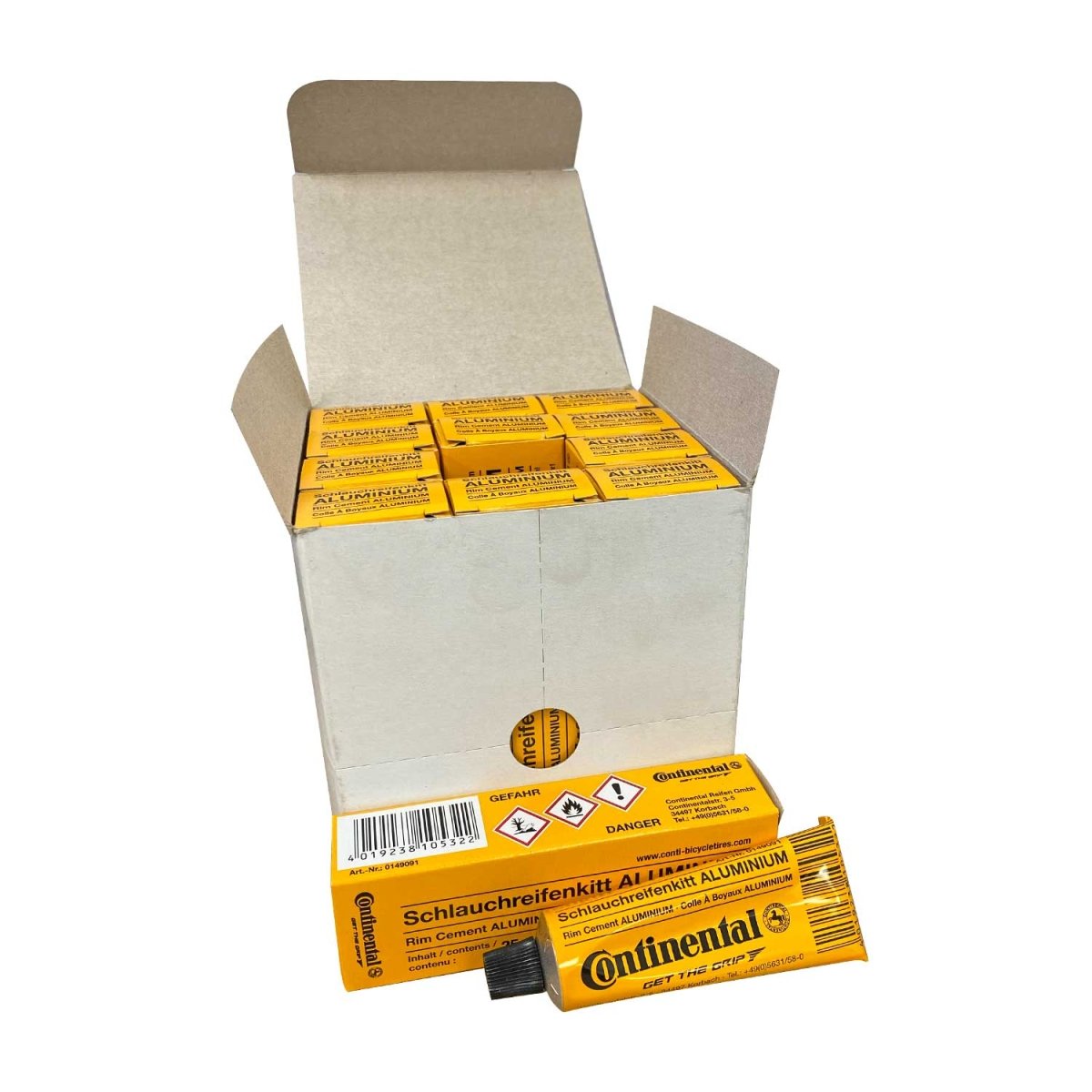 Set 12 Pegamentos Tubular Continental 25g – Fijación Profesional - FIERRIDE