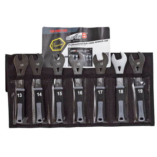 SET LLAVES DE CONOS SUPER B MODELO TB-HB100 7 PIEZAS 13 AL19 - FIERRIDE
