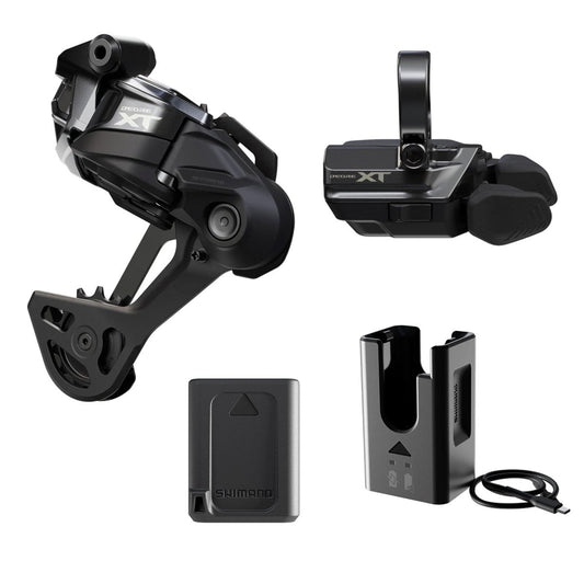 Set Transmisión Shimano XT Di2 8250 Shifter y Cambio 4 Piezas - FIERRIDE