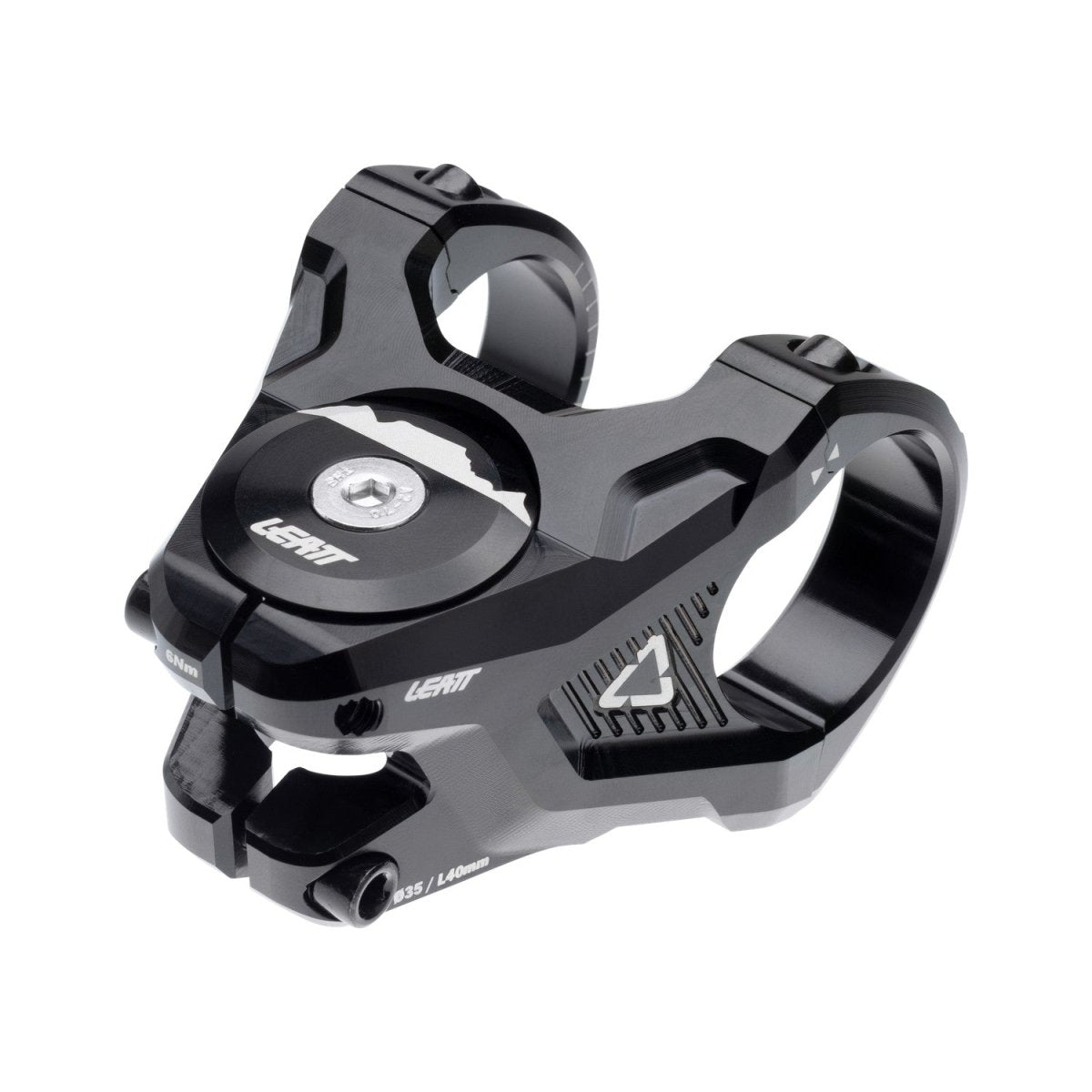 Stem Leatt Tee Gravity 6.0 35x40mm Negro - FIERRIDE