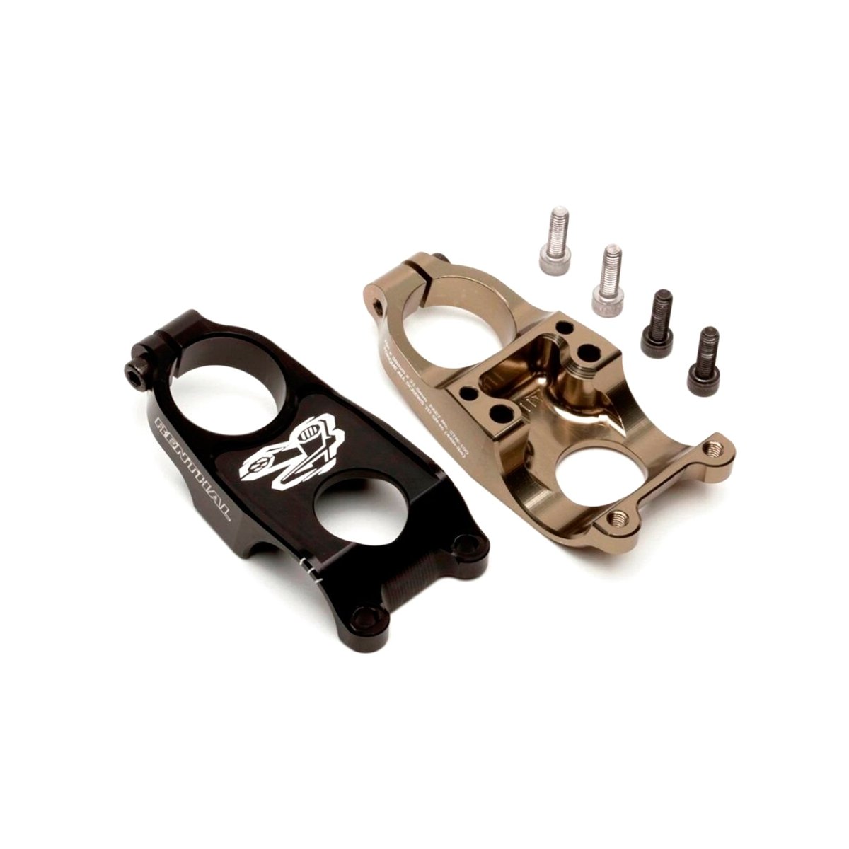 Stem Renthal Tee Duo 31.8mm 40mm 10° Negro MTB - FIERRIDE
