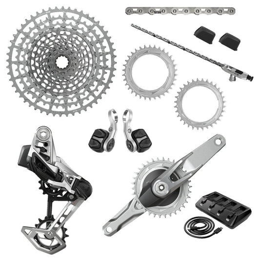 Transmisión SRAM Eagle AXS T-Type 1x12 DUB Wide 170mm 10-52T - FIERRIDE