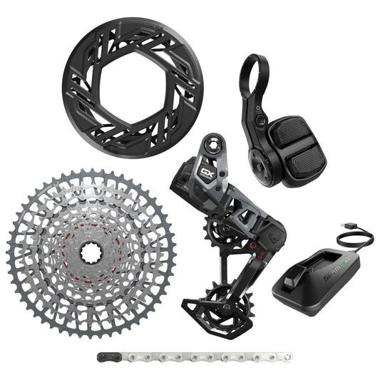 Transmisión SRAM GX Eagle AXS T-Type E-MTB 12v 34T 10-52T - FIERRIDE
